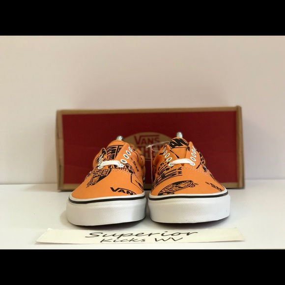 Vans Era (Logo Mix) “Tangerine” - Picture 3 of 8